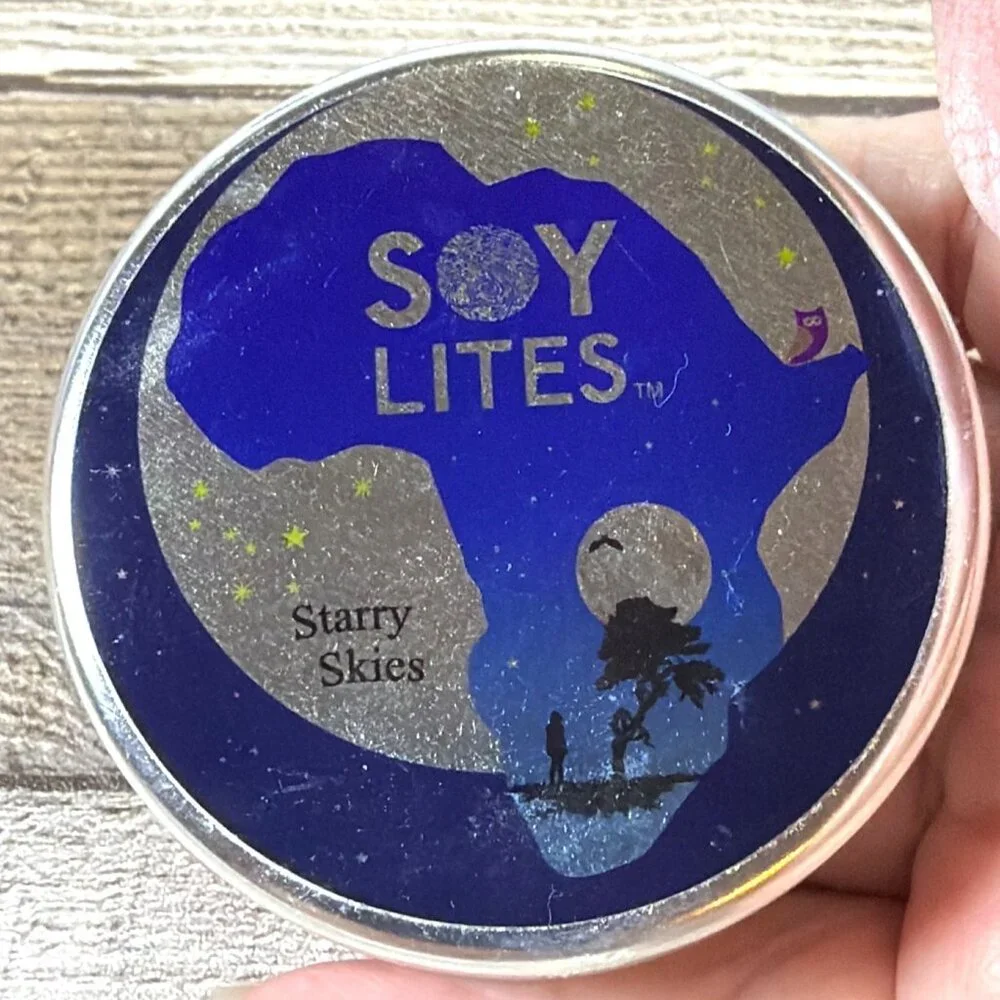 African Travel Soy Lites Candle 3pc Set South Africa Artisan Travel 15 Hour Burn